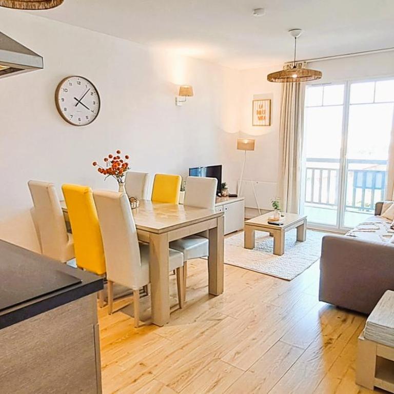 Brise Marine, piscine, confort entre dune et océan - Appartement 2 Chambres avec Balcon - 6