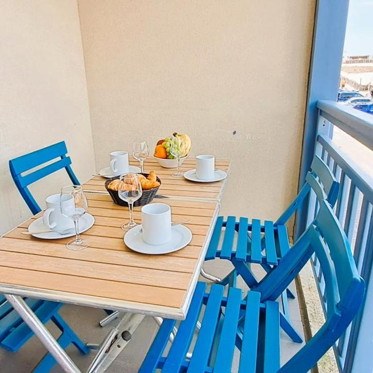 Brise Marine, piscine, confort entre dune et océan - Appartement 2 Chambres avec Balcon - 15