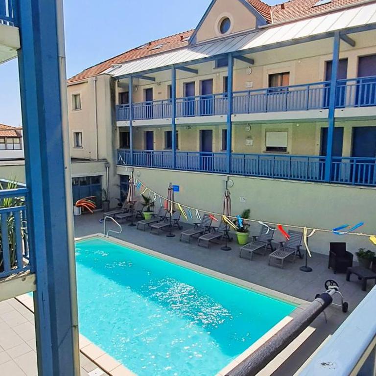 Brise Marine, piscine, confort entre dune et océan - Appartement 2 Chambres avec Balcon - 1