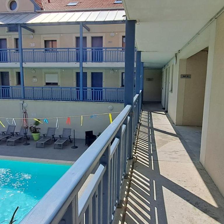 Brise Marine, piscine, confort entre dune et océan - Appartement 2 Chambres avec Balcon - 24