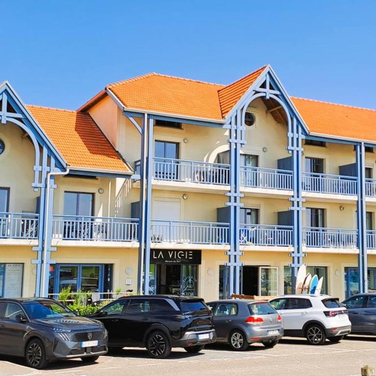 Brise Marine, piscine, confort entre dune et océan - Appartement 2 Chambres avec Balcon - 25