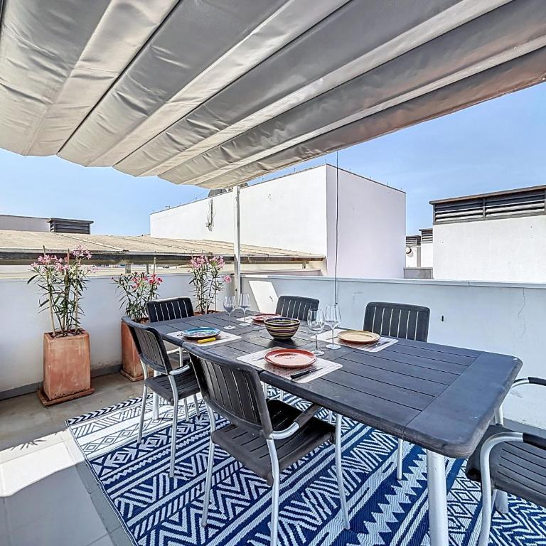 B Marina 410 Atico un dormitorio vista canal - Apartamento con terraza - 8