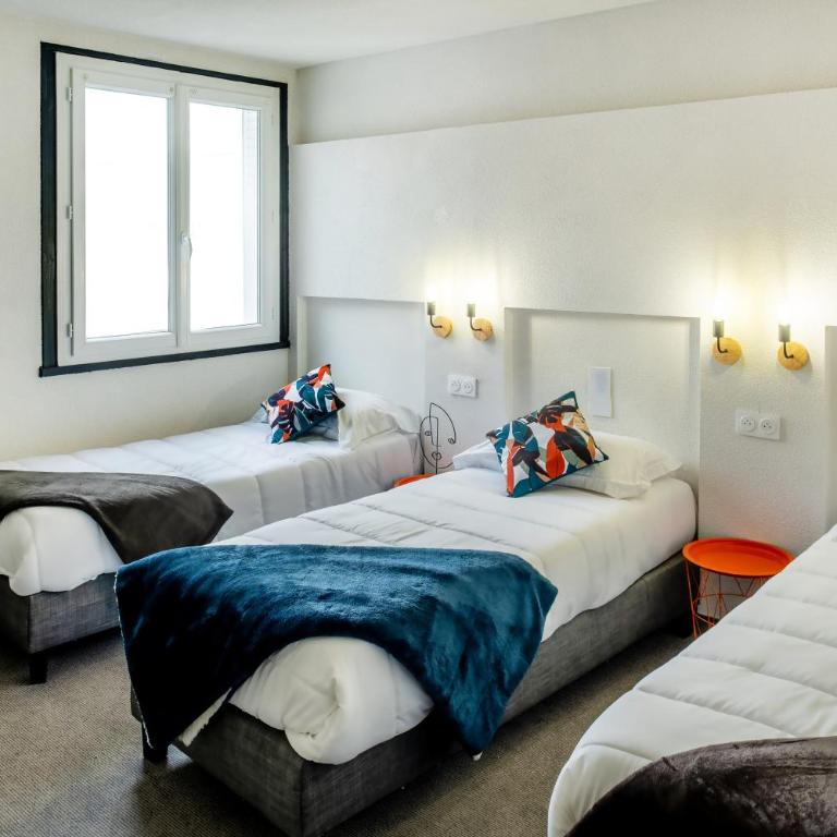 Hotel Du Gave - Dreibettzimmer - 1