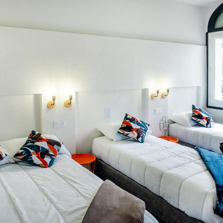 Hotel Du Gave - Vierbettzimmer - 2