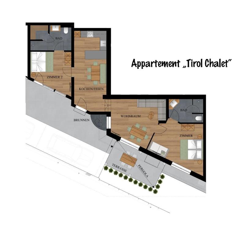 Tirol Chalet Brixen - Apartment - Erdgeschoss - 16