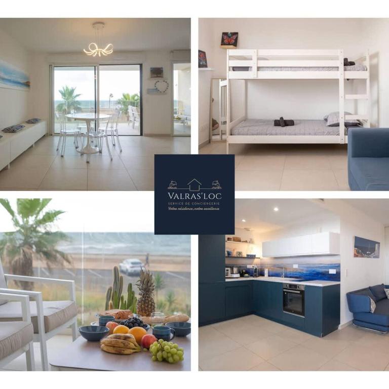 Valras-Loc Archipel Capri Evasion avec Vue sur Mer - Deluxe Apartment mit 1 Schlafzimmer und Meerblick - 1