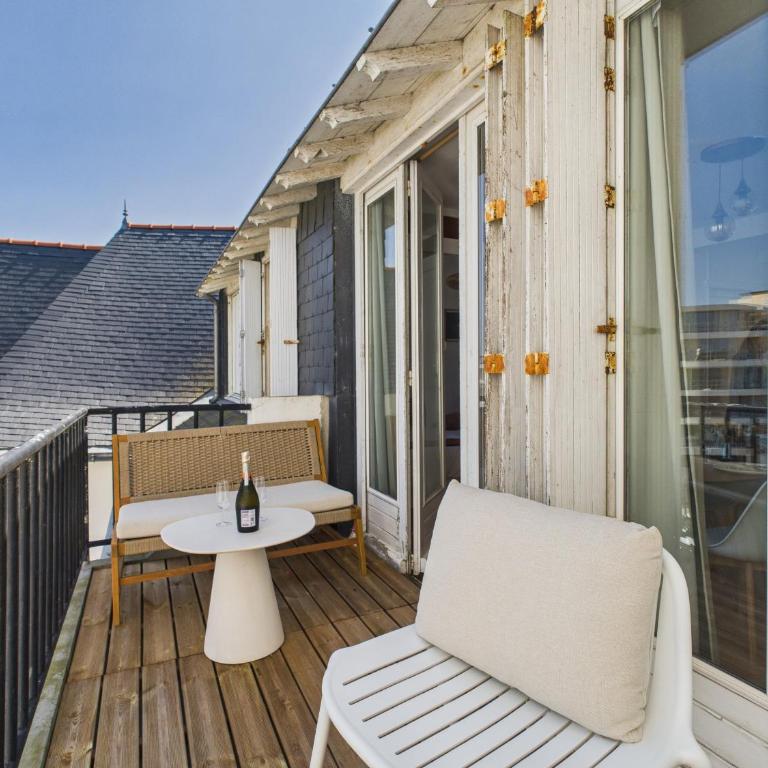 Vue mer - Appart pour 2 adultes et 1 enfant - Appartamento - 12