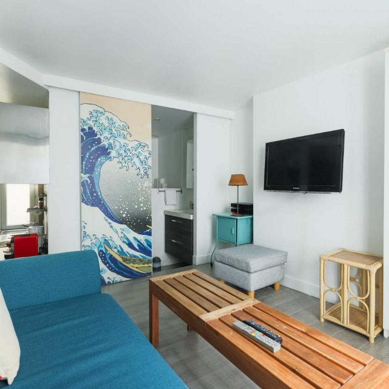 Flat 3P 1BDR near Montmartre Sacré Coeur - Appartement 1 Chambre - 5