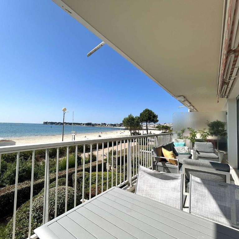 Confortable T3, 6 couchages, terrasse et parking - Quartier Benoît, La Baule - FR-1-245-152 - Appartement (6 Adultes) - 9