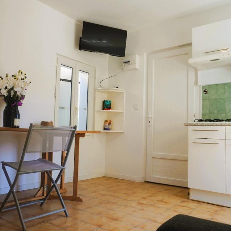 La Dorade du port studio clim terrasse plage - Appartement 1 Chambre - 2