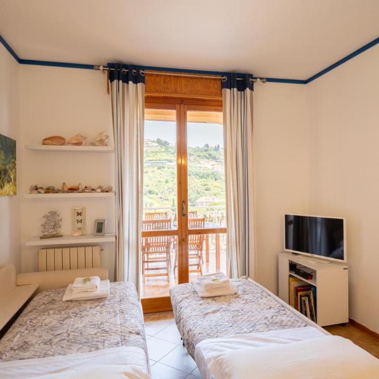 GuestHost - Bordighera Terrace APT with Parking & Shared Pool - Appartamento con 1 Camera da Letto e Terrazza - 4