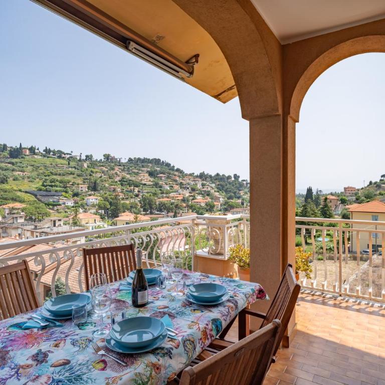 GuestHost - Bordighera Terrace APT with Parking & Shared Pool - Appartamento con 1 Camera da Letto e Terrazza - 2