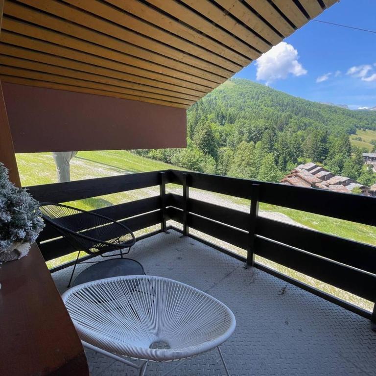 Appartement skis aux pieds avec WiFi, 5 personnes - Appartement 2 Chambres - 13