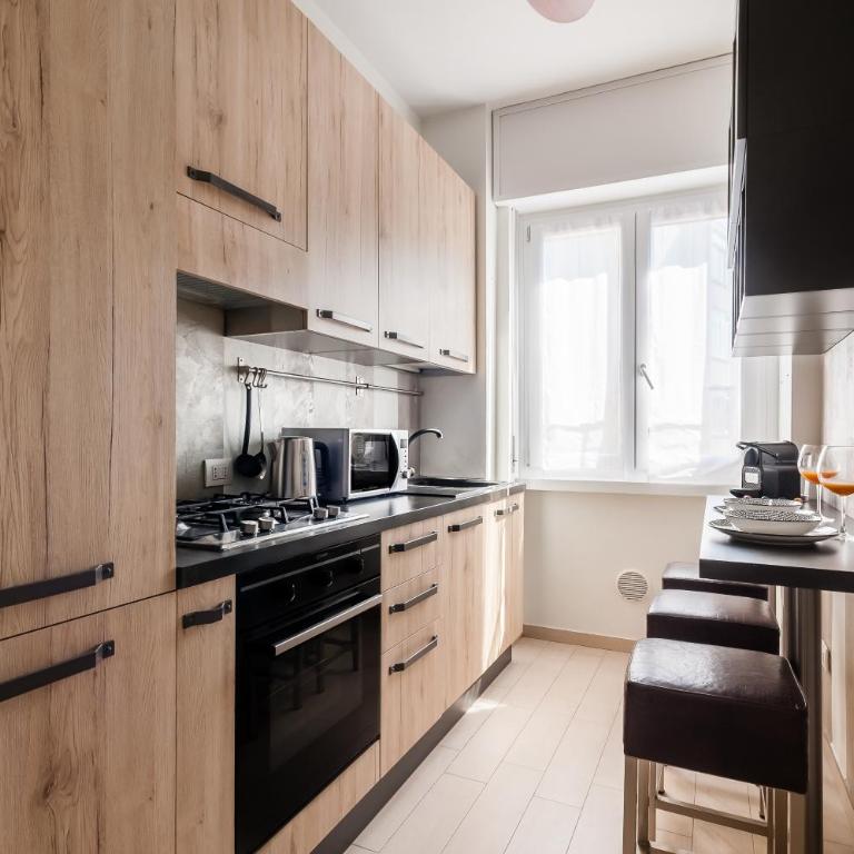 Metro M3 - Porta Romana - Suite elegante - AC - Wi-Fi - Appartamento con 2 Camere da Letto - 12