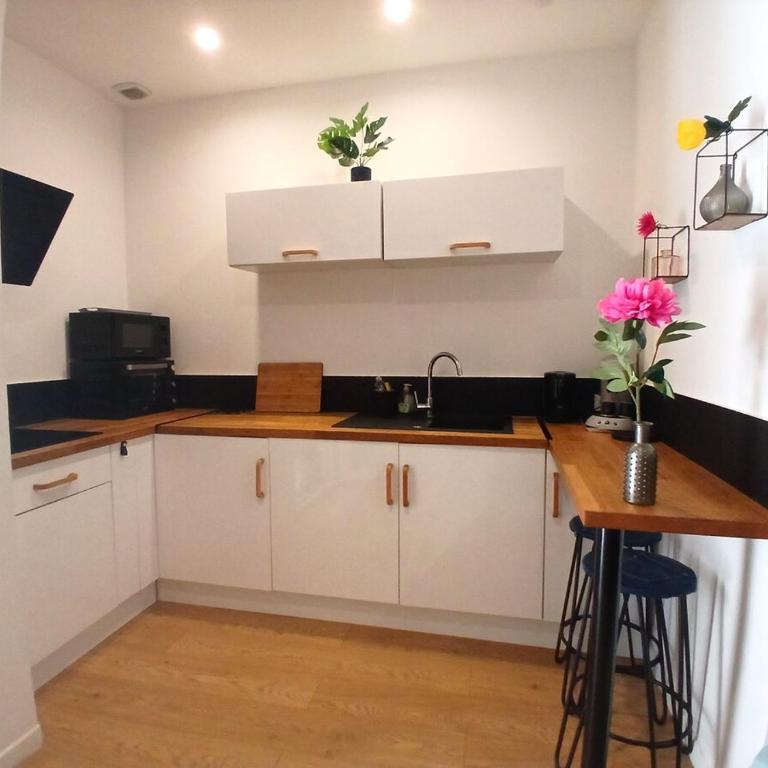 le Notre dame-Centre ville-Gare - Studio Apartment - 10
