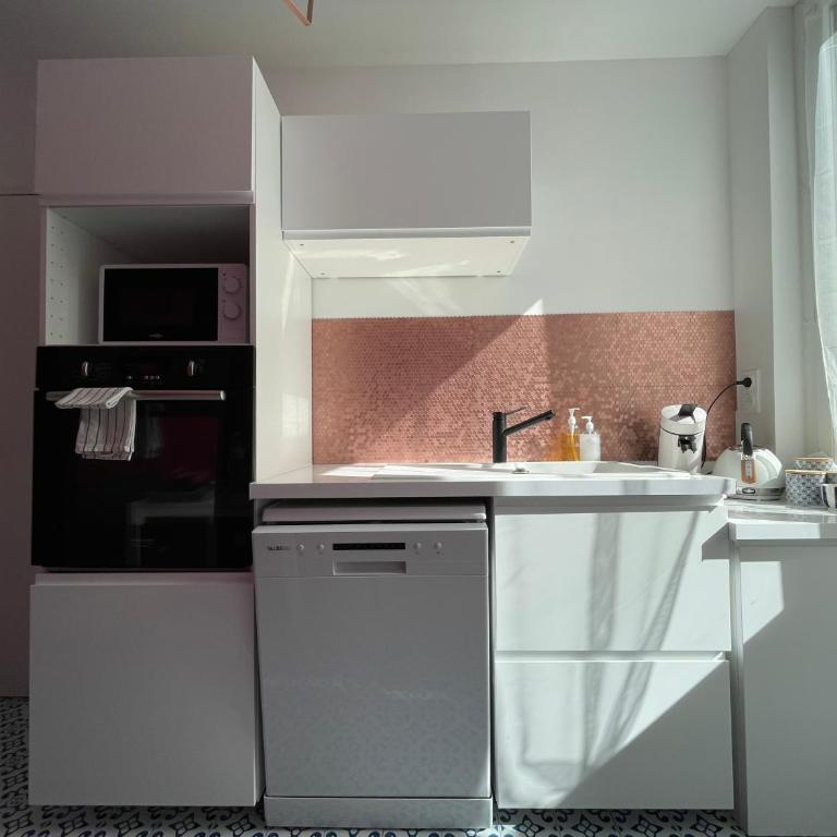 Maison Yuki - Rose Velours - Netflix & Parking - Apartamento de 1 dormitorio - 19