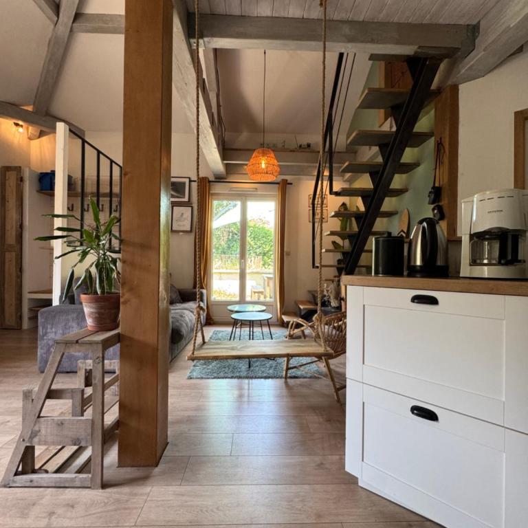 Maisonnette avec terrasse et jardin - Appartement 2 Chambres - 6