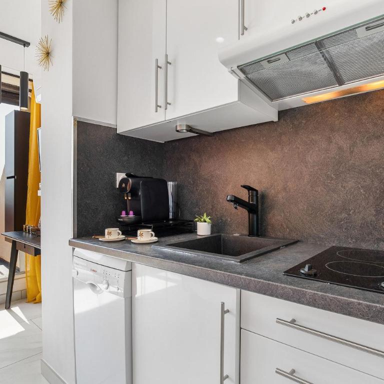 Will4Stay - Studio vue mer - Heliopolis - parking inclus - Village Naturiste - Appartamento con 1 Camera da Letto - 17