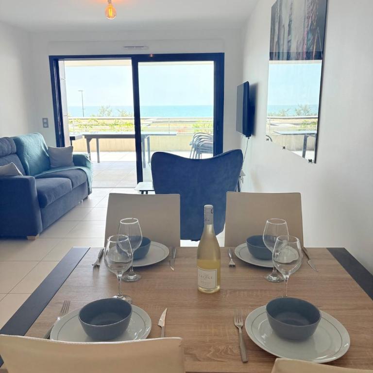 #Sète Front de mer Piscine Box privé Clim - Apartment mit 2 Schlafzimmern - 1