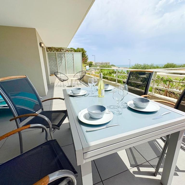 #Sète Front de mer Piscine Box privé Clim - Apartment mit 2 Schlafzimmern - 6