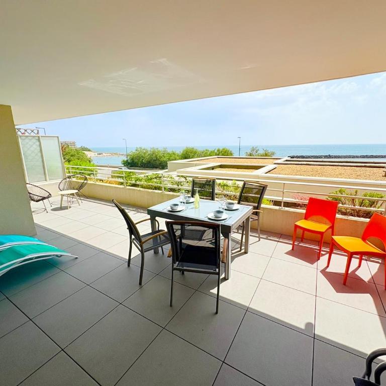 #Sète Front de mer Piscine Box privé Clim - Apartment mit 2 Schlafzimmern - 12
