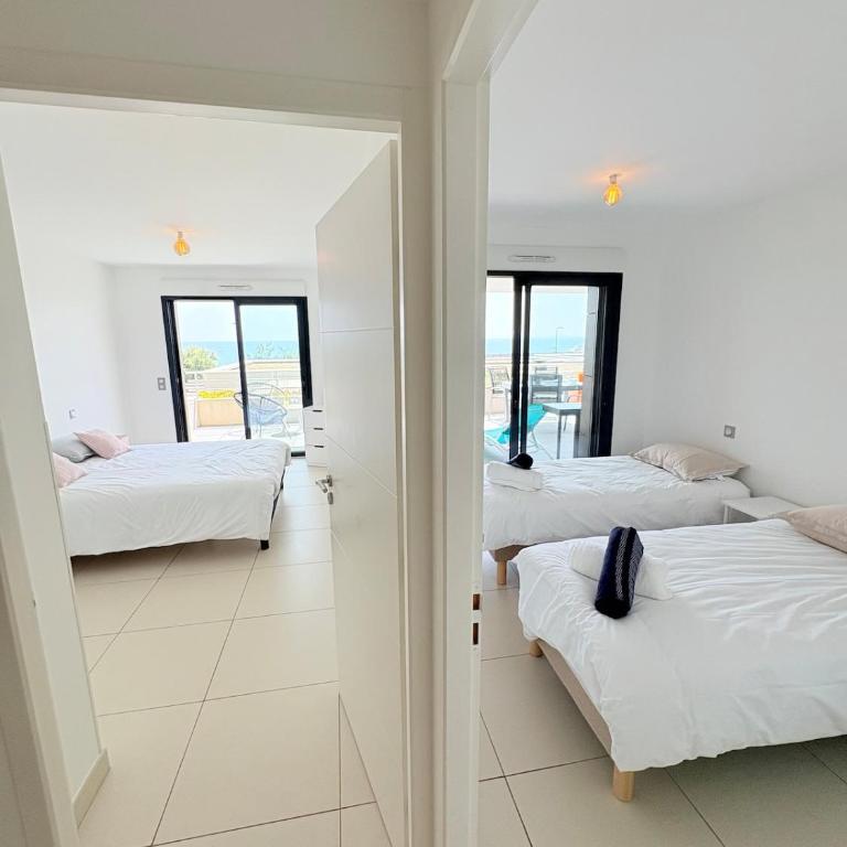 #Sète Front de mer Piscine Box privé Clim - Apartment mit 2 Schlafzimmern - 21