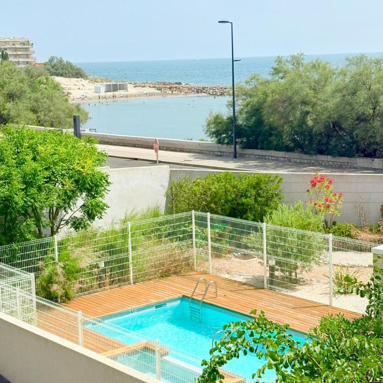 #Sète Front de mer Piscine Box privé Clim - Apartment mit 2 Schlafzimmern - 26