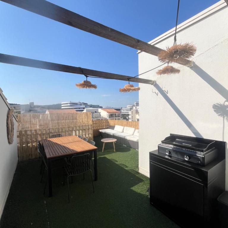 Appartement Centre port, 3 chambres, 8 personnes, Terrasse, Climatisation, Wifi - Appartamento con 3 Camere da Letto - 2