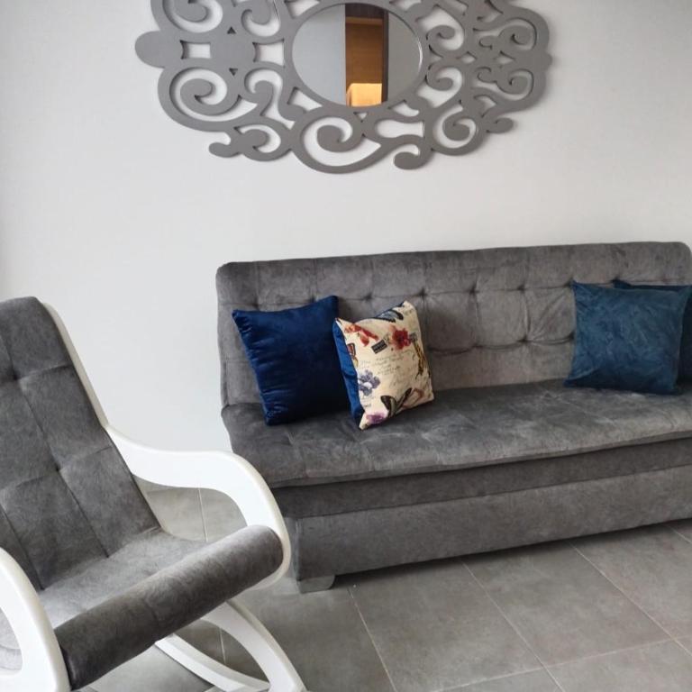 Estrene en Santa Marta vía Barranquilla a 10 minutos aeropuerto, acceso y vista al mar - One-Bedroom Apartment - 9