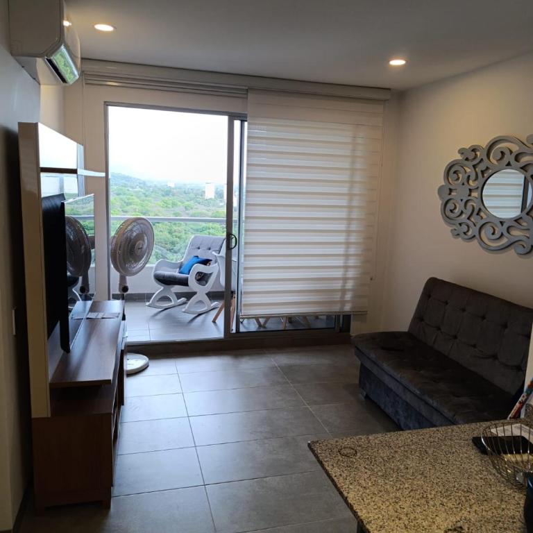 Estrene en Santa Marta vía Barranquilla a 10 minutos aeropuerto, acceso y vista al mar - One-Bedroom Apartment - 14