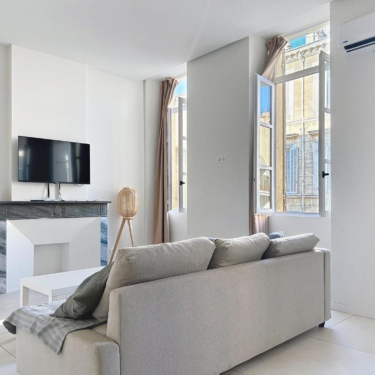 Climatisé,Comfort & Design in Marseille, Confort & style à Marseille - Appartement 1 Chambre - 3
