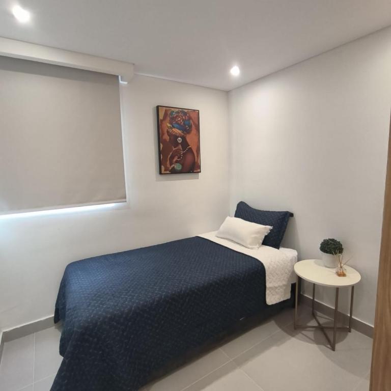 Apartamento cómodo de 3 habitaciones con piscina cerca al mar en Cartagena - Three-Bedroom Apartment with Water View - 25