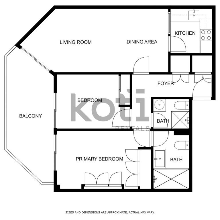 Koti Rentals - Doña Sofia 2 - Apartamento de 2 dormitorios - 26