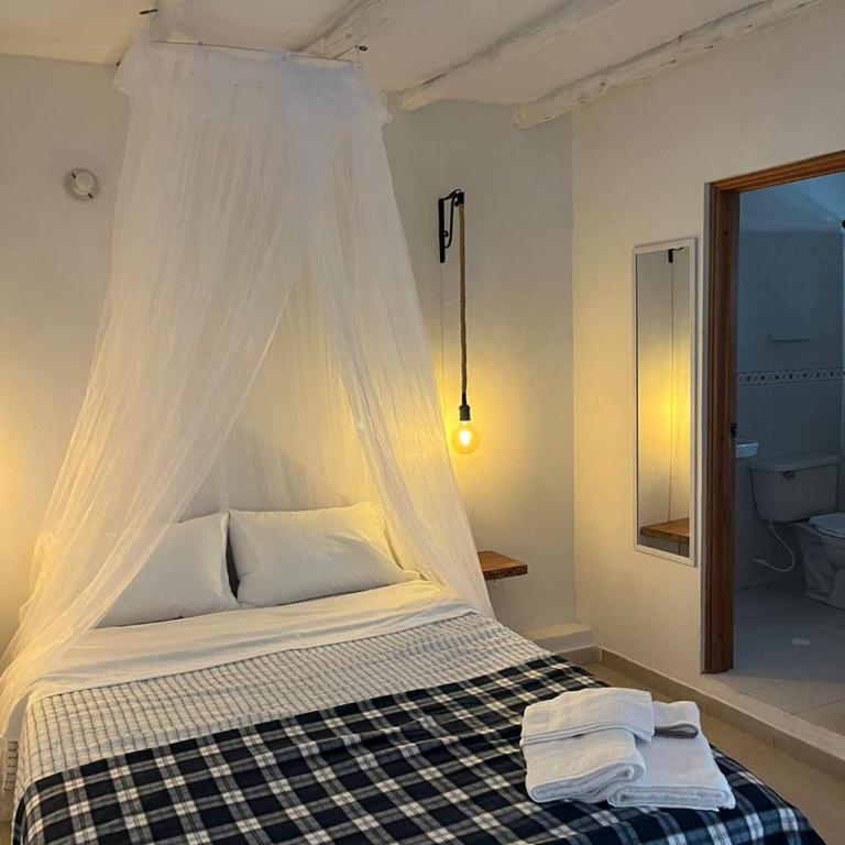 El Aldabón - Villa de Leyva - Double Room with Private Bathroom - 4