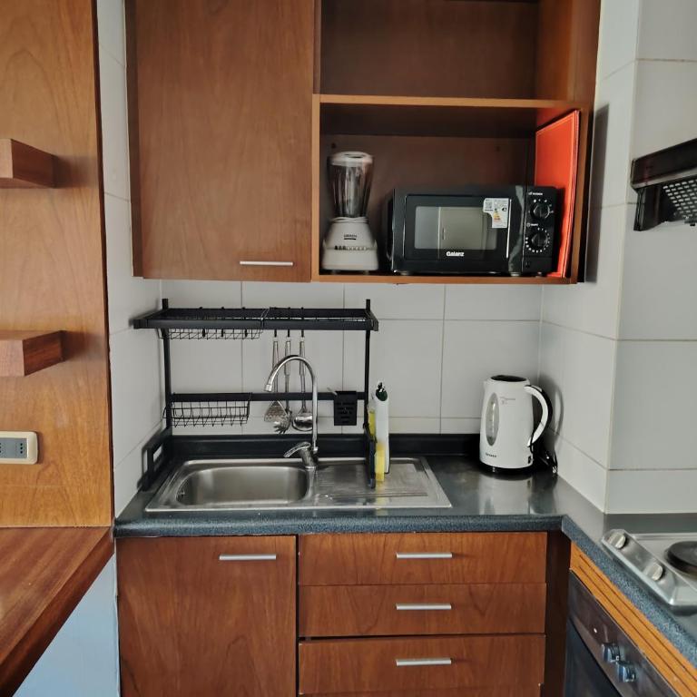 DEPTO 707 EXCELENTE UBICACION Metro Sta Lucia, Barrio Paris Londres CENTRO SANTIAGO - Apartamento de 1 dormitorio - 16