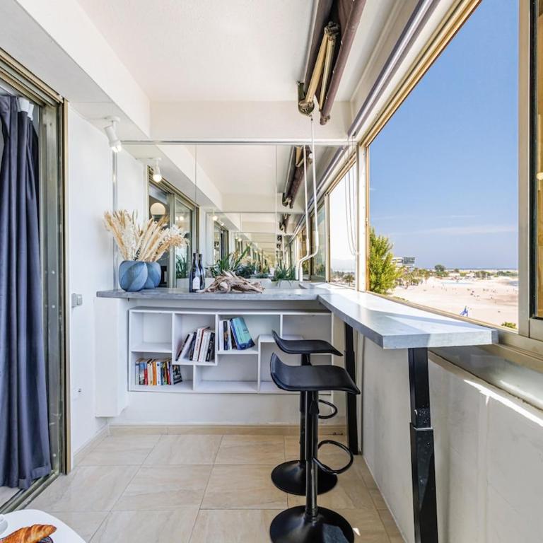 Sea View- Beach- Chic & Air-Conditioned - Studio - 6