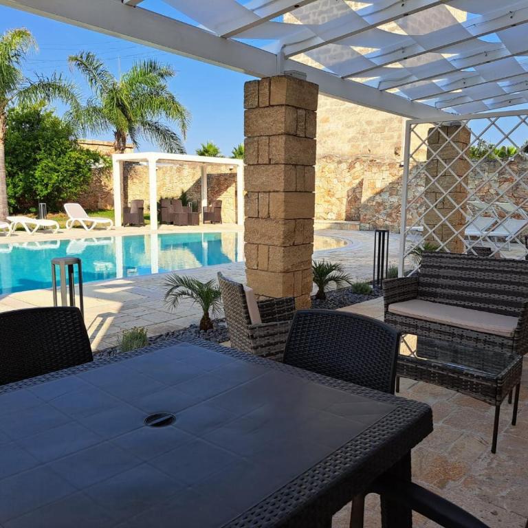 Casale Salento - Camera Matrimoniale/Doppia con Letti Singoli con Accesso Piscina - 32