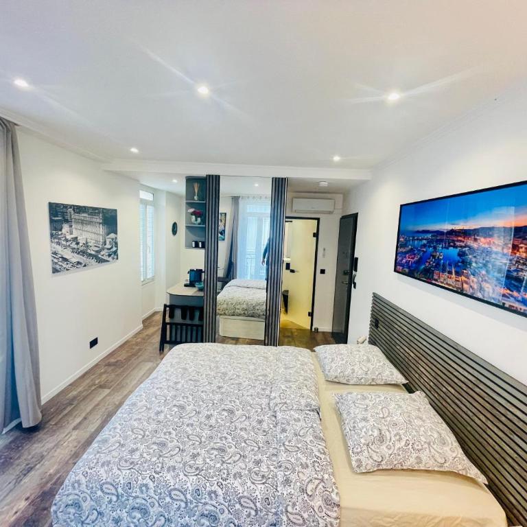 Le Pinson Mignon Cannes Carre d Or - Studio-Apartment mit Meerblick - 4