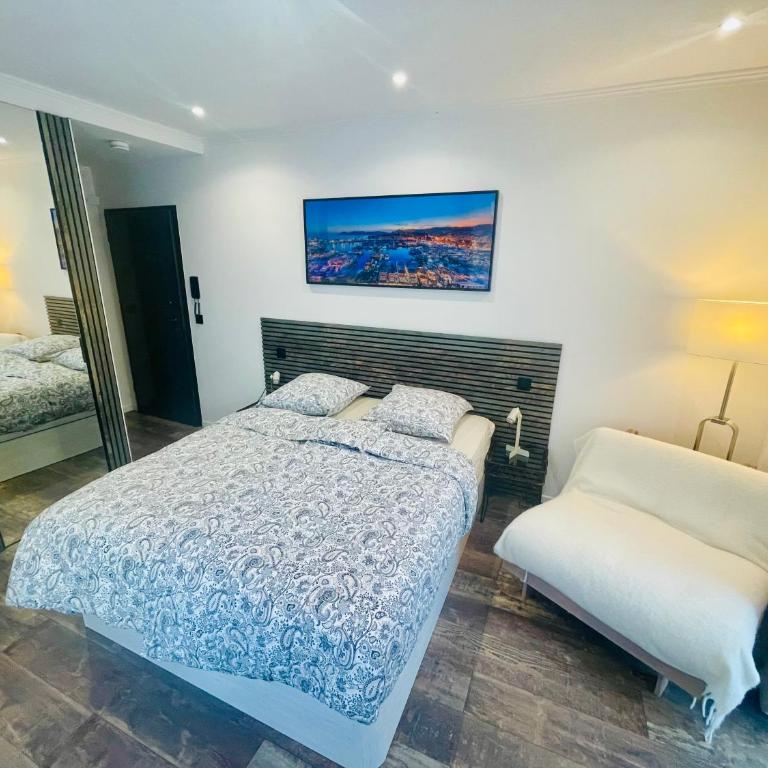 Le Pinson Mignon Cannes Carre d Or - Studio-Apartment mit Meerblick - 5
