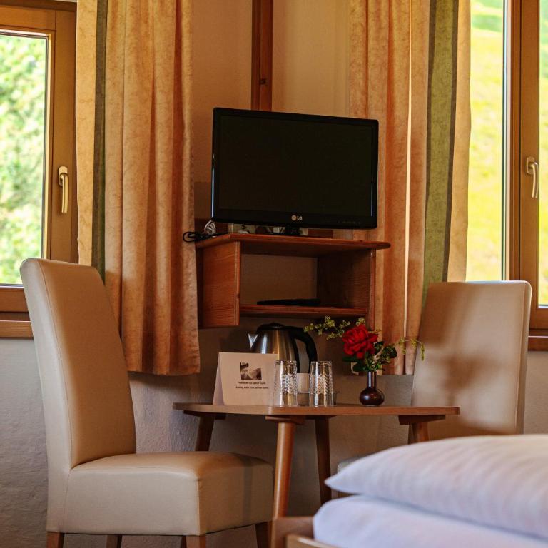 Pension Schlossberg - Doppelzimmer mit Bergblick - 5