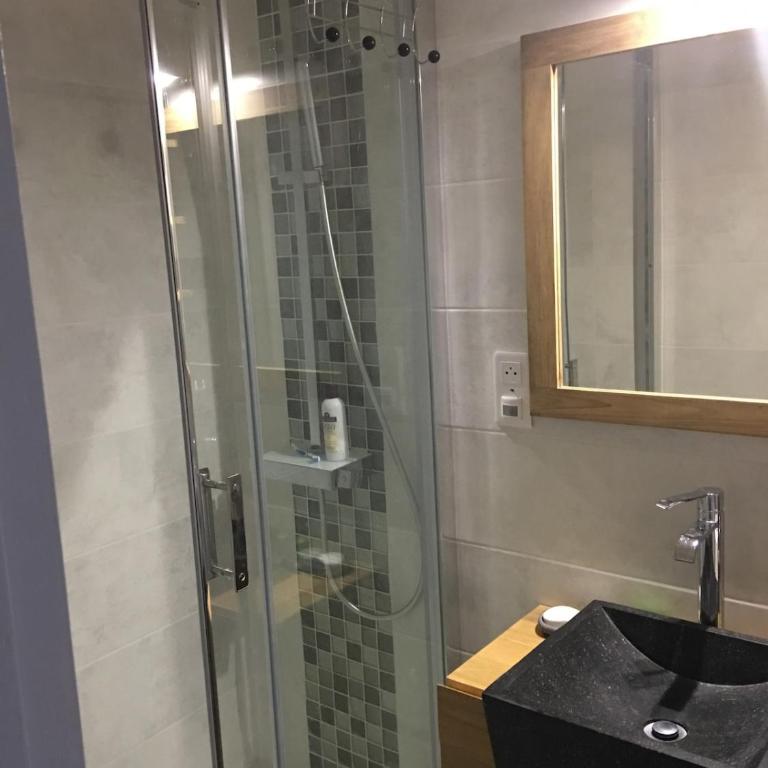 STUDIO Cosy rez de jardin climatisation parking wifi - Studio with Terrace - 16