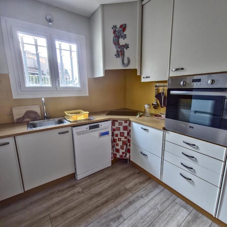 Maison familiale proche plage, parking, clim - Maison 3 Chambres - 7