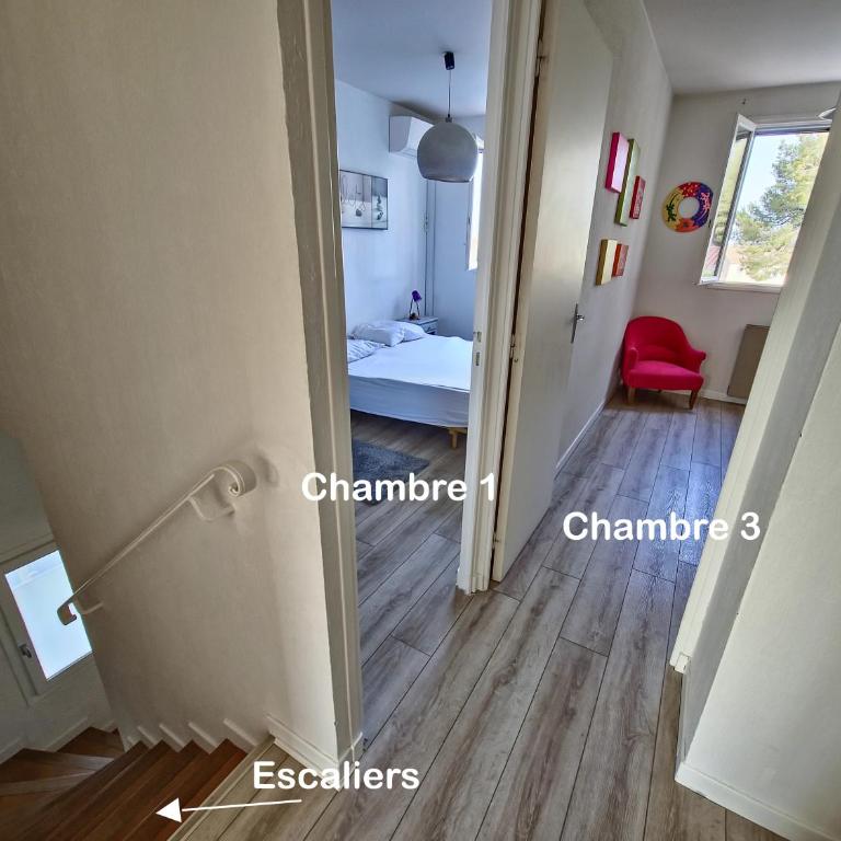 Maison familiale proche plage, parking, clim - Maison 3 Chambres - 12