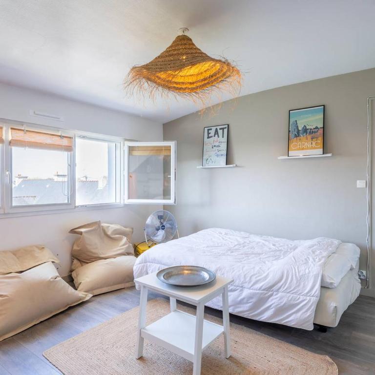 Carnac : Bel Appartement 43m², 2 Pièces, Wifi Inclus, Proche Plage - FR-1-477-261 - Appartement - 10