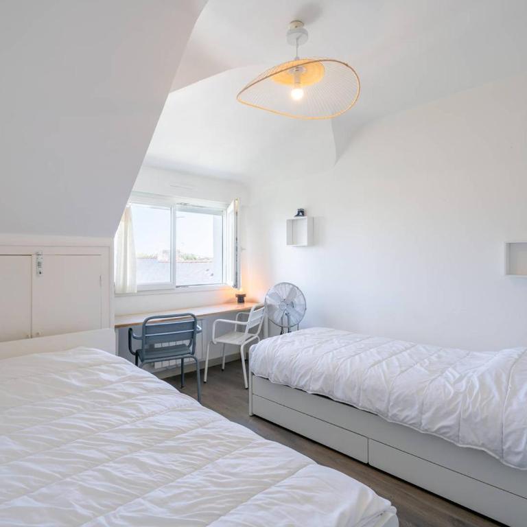 Carnac : Bel Appartement 43m², 2 Pièces, Wifi Inclus, Proche Plage - FR-1-477-261 - Appartement - 11