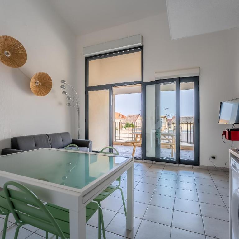Duplex situé a palavas les flots à 1 minute de la mer - Appartement 2 Chambres - 6