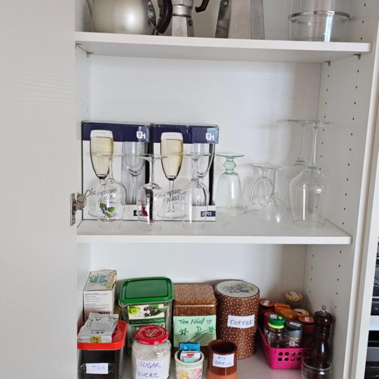 Appartement meublé à louer à Nax - Zimmer mit Kingsize-Bett und Bergblick - 18
