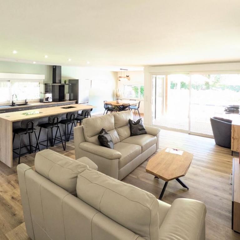 La Royale Chic Piscine chauffée vélos à disposition Proche océan et golf - Villa avec Piscine Privée - 13