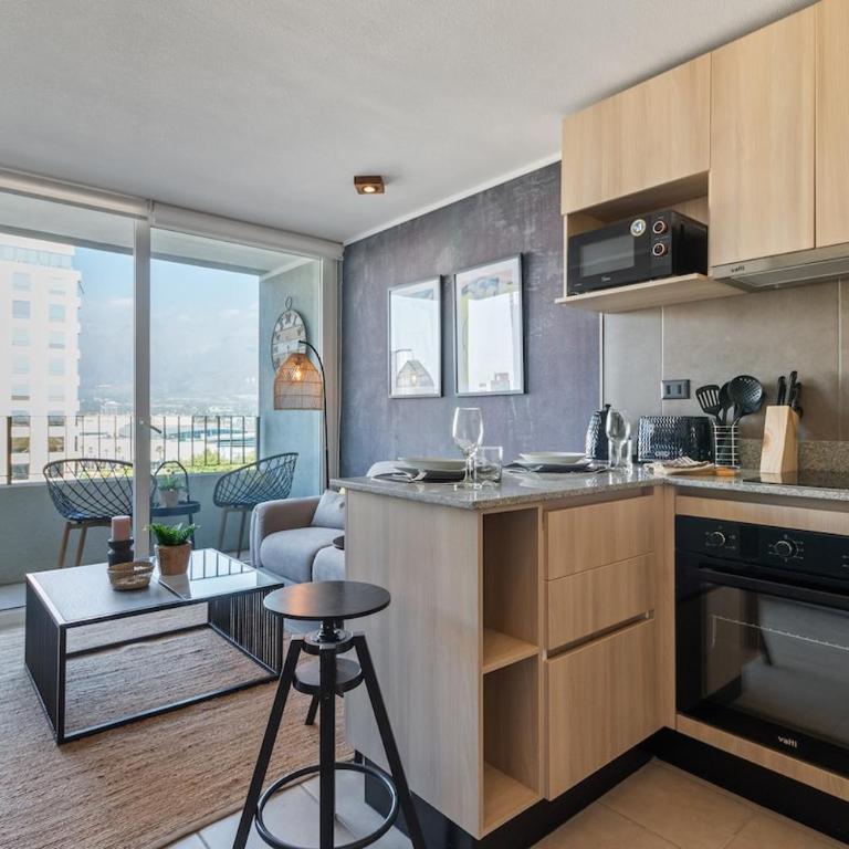 Moderno 1D 1B con terraza - One-Bedroom Apartment - 1