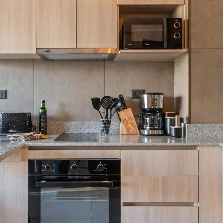 Moderno 1D 1B con terraza - One-Bedroom Apartment - 4